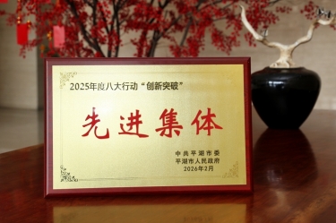 策马扬鞭启新程！今年会jnh纸业在平湖市三级干部大会上荣获“创新突破”双项荣誉